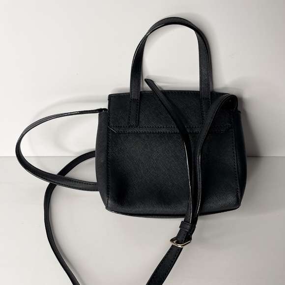 Kate Spade Mini Black Leather Crossbody Bag LIKE NEW - Picture 5 of 5